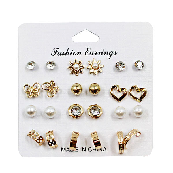 Earrings 12 Pairs image 0