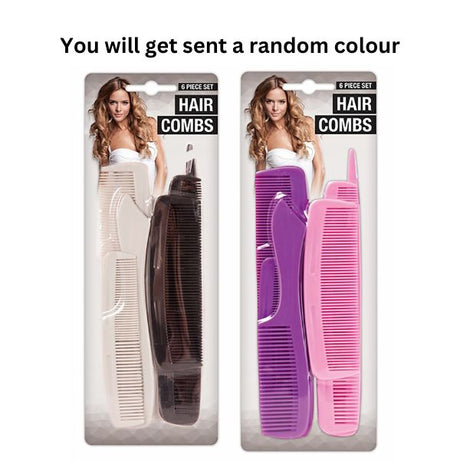 Hair Comb 6pc Set image 0