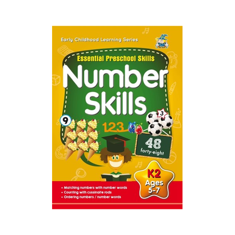 REENHILL ACTIVITY BOOK 5-7YR NUMBER SKILLS . image 0