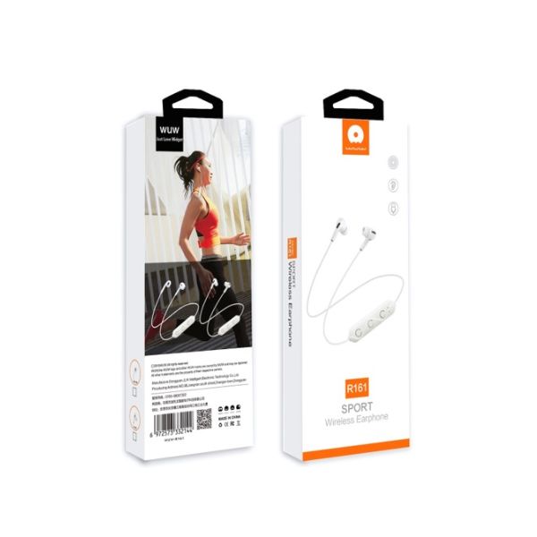 Sport Wireless Earphone in-ear-design White image 0