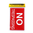 Sign - No Trespassing image 0