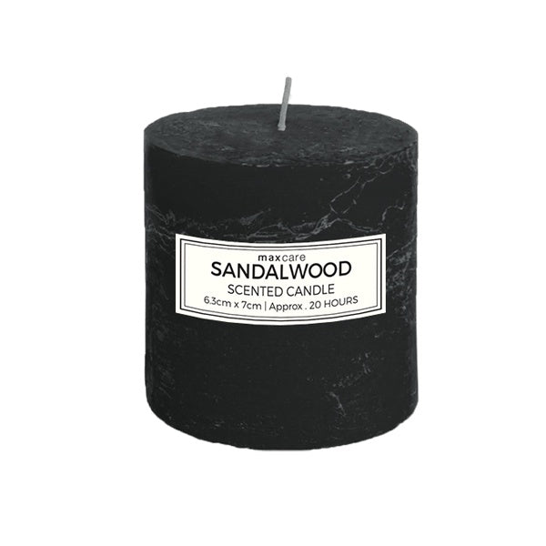 Rustic Sandalwood Scented Candles image 0