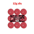 Scented Tealight Candle 12g x9s Rose image 0