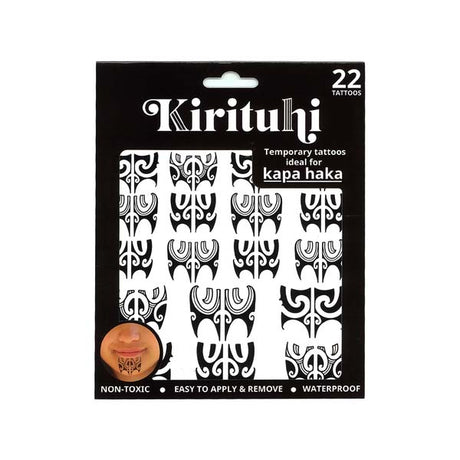 Maori Tattoo Chin NZ 22pc 4 styles image 0