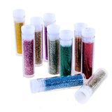 Glitter Tubes Sparkle 10pk Assorted Colours image 1