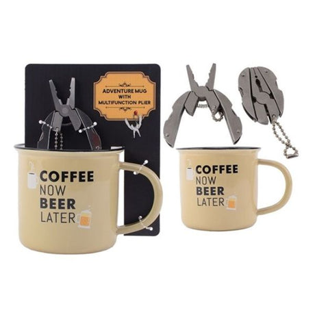 2pce Coffee or Beer Mug with Multi Plier image 0