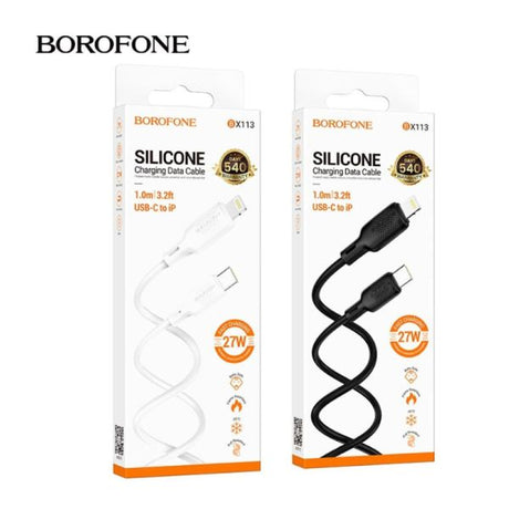 Lenny PD silicone charging data cable iP(L=1M) image 0