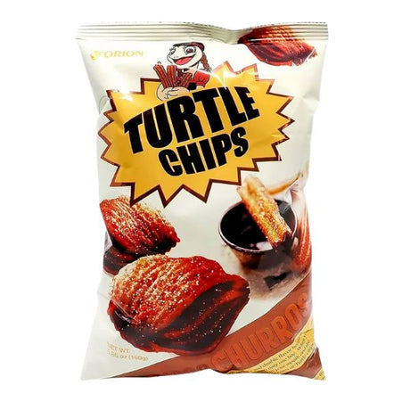 Orion Turtle Chip Choco Churros 160g image 0