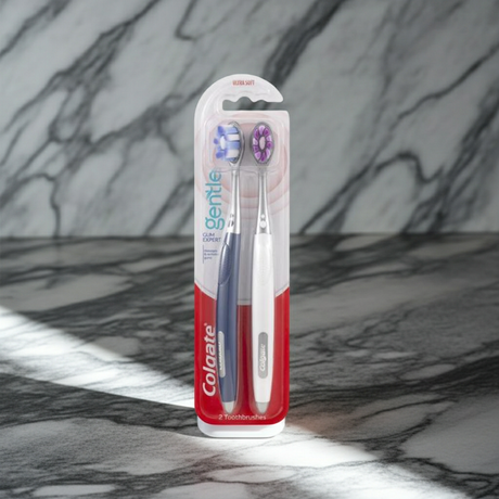 COLGATE PK2 TOOTHBRUSH GENTLE GUM EXPERT ULTRA SOFT