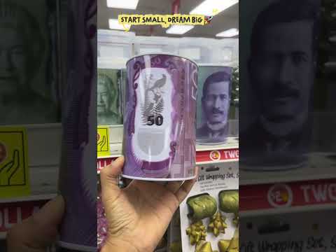 Money Tin - $100 Big (Dia:10xH:15cm)