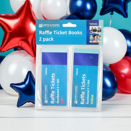 Raffle Ticket Book 2pk