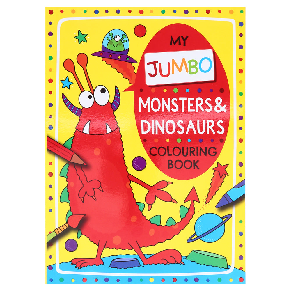 Jumbo Colouring Book 48pg – Assorted