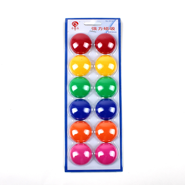 Coloured Magnets 12PC Small - Two dollar things plus online store