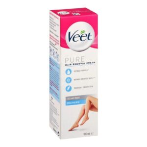 VEET 100mL PURE HAIR REMOVAL CREAM LEGS & BODY FOR NORMAL SKIN
